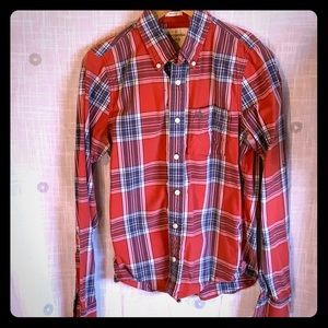 Men’s Small Abercrombie Long Sleeve Button Up